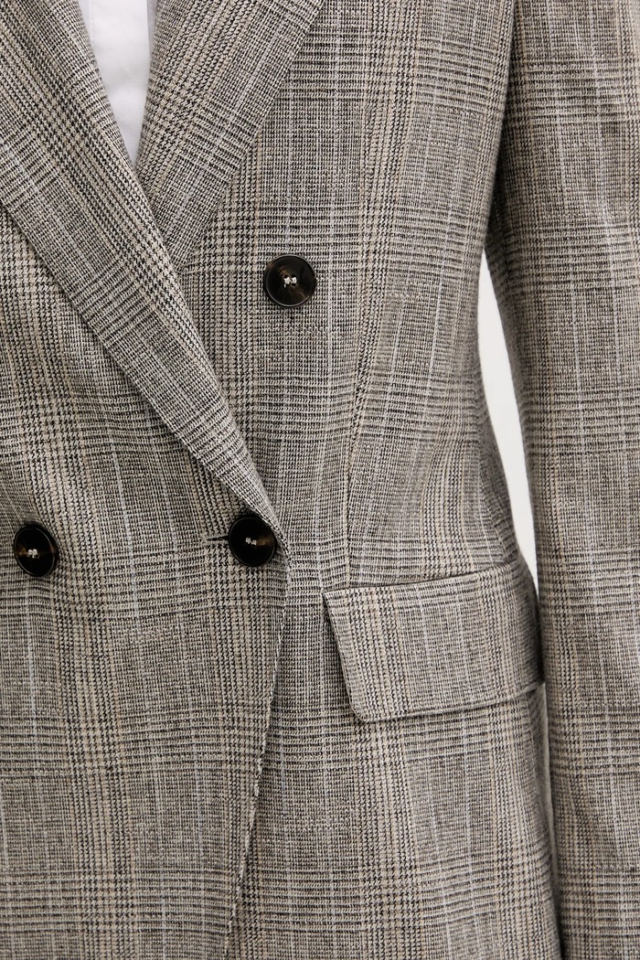 Marella giacca in misto lana 2523046081200 beige