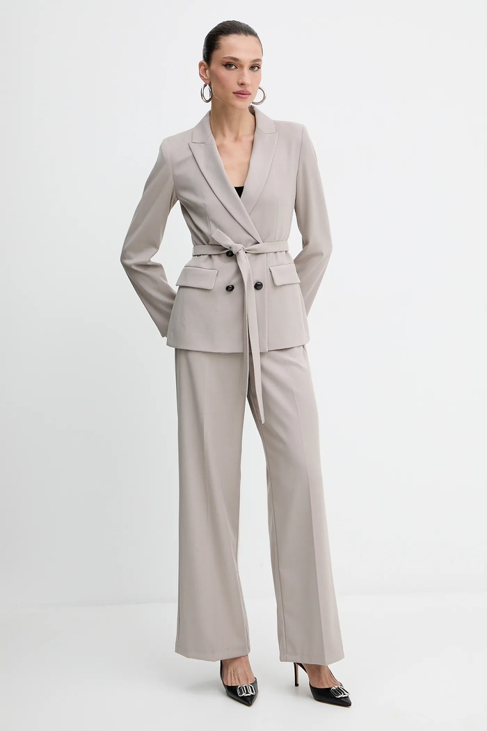 Σακάκι Marella Emme by Marella 2525046161200 καφέ AW25
