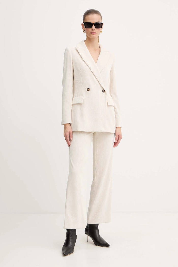 Marella marynarka sztruksowa Emme by Marella 2525046102200 beżowy AW25