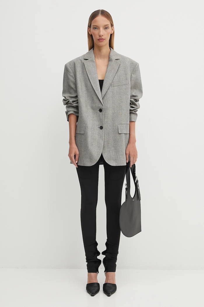 Anine Bing linen blend blazer quinn A.01.10970
