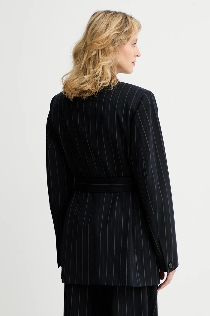 Oblečenie Bunda s prímesou vlny Rag & Bone RA8925F4MCN tmavomodrá