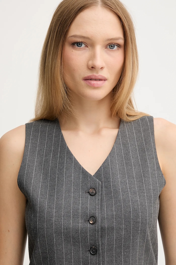 Prsluk Tommy Hilfiger siva WW0WW46661