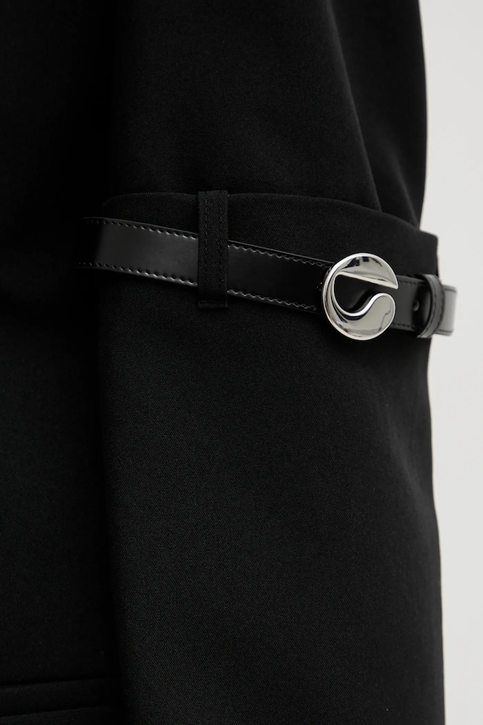 Sako Coperni Logo Belted COPV37F3004 čierna