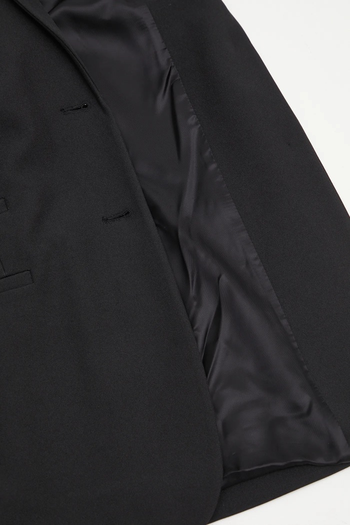 Coperni blazer Logo Belted COPV37F3004 black