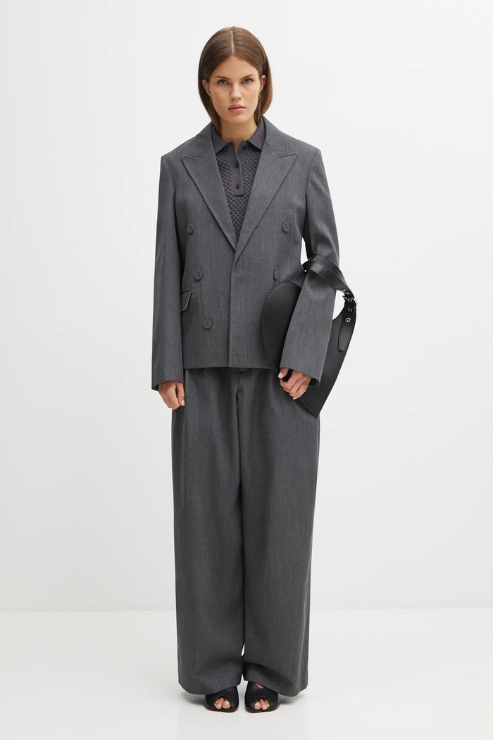 Шерстяной пиджак JW Anderson Double Breasted Tailored JK0401.PG1821