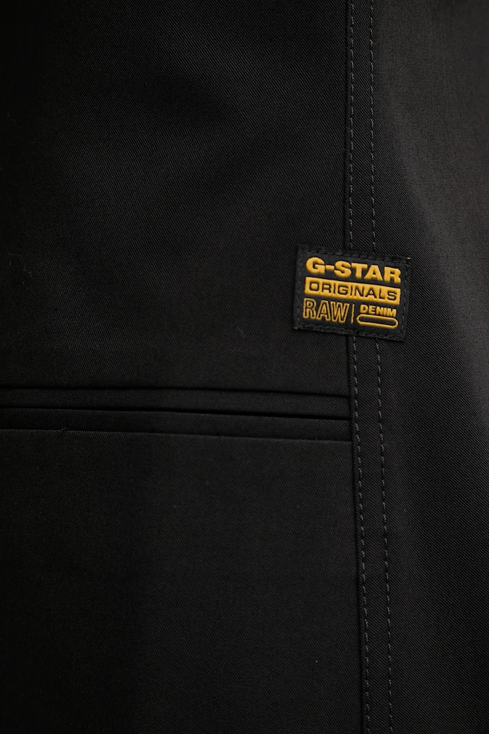 Blúzka s prímesou vlny G-Star Strapless D27755.E068 čierna