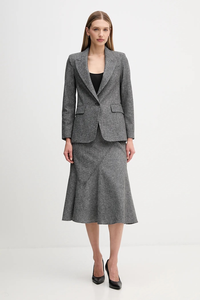 Sako s prímesou vlny Pedro del Hierro 6752181 sivá AW25