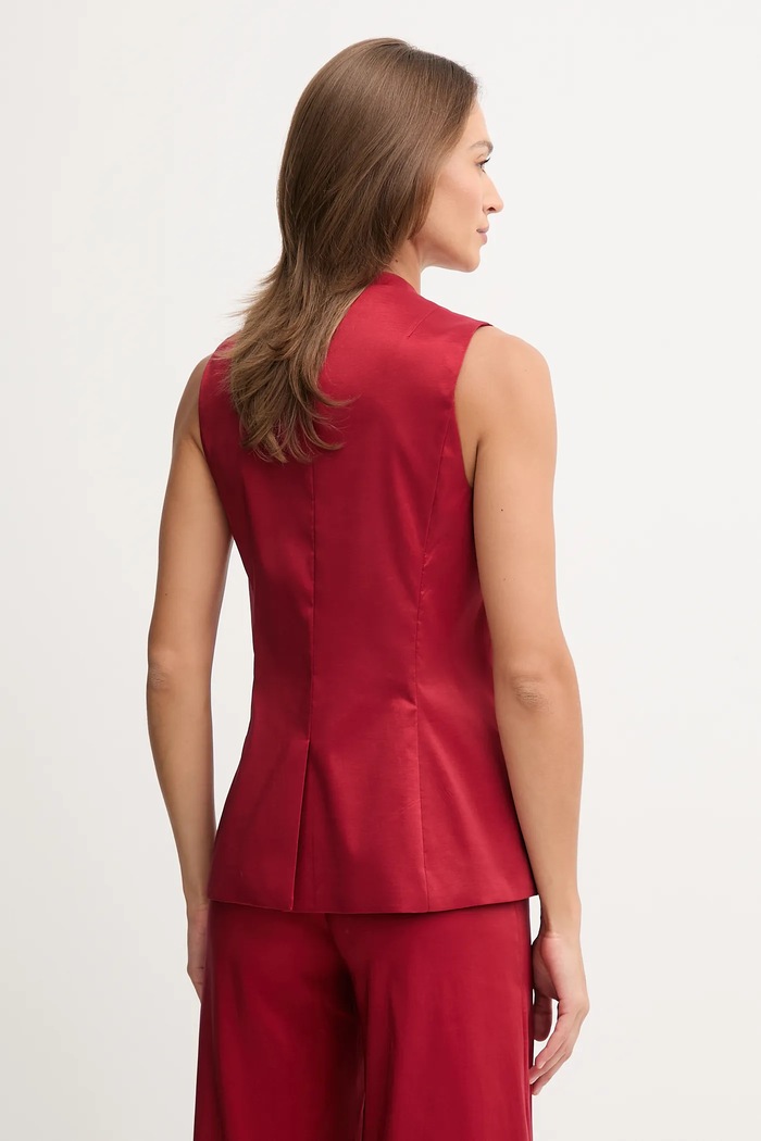 Oblečenie Vesta Pedro del Hierro 7312261 burgundské