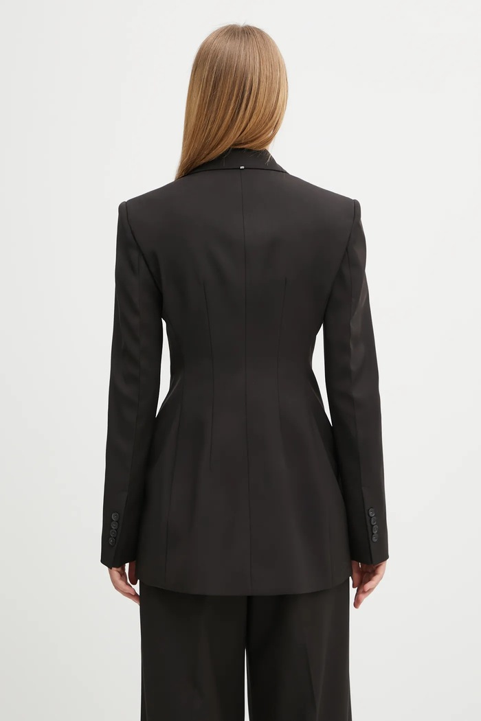 Ρούχα Μάλλινο σακάκι Sportmax ADAMO 2522046011600 καφέ