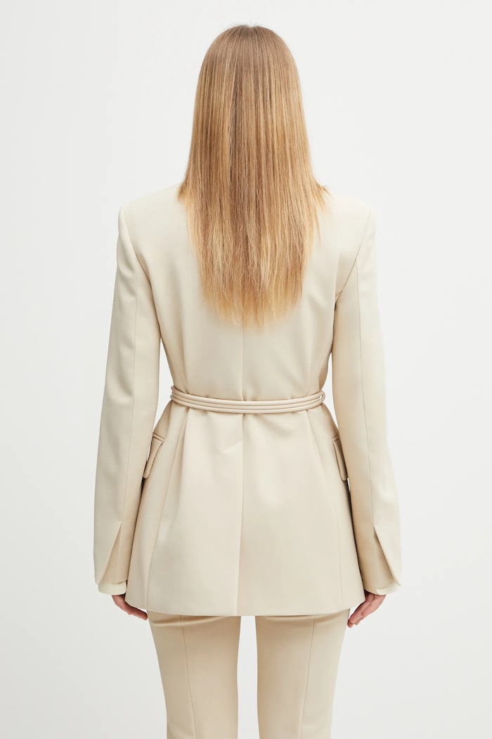 Clothing Sportmax blazer GLASSA 2522046031600 beige