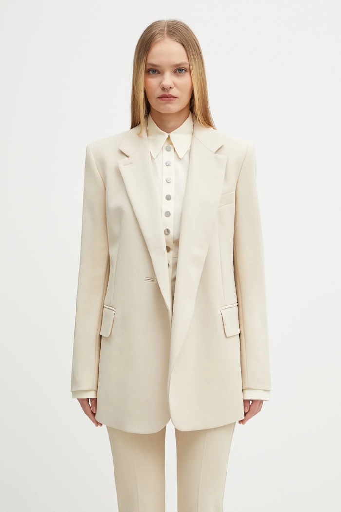 Sportmax blazer GLASSA beige 2522046031600