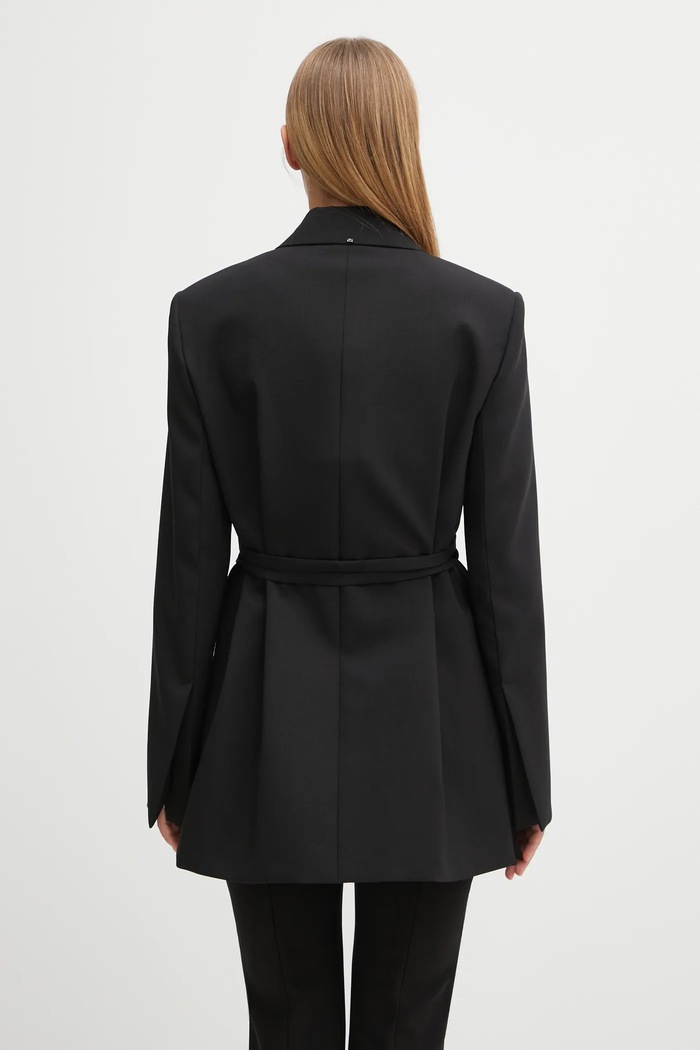 Abbigliamento Sportmax giacca in lana TUBINGA 2522046051600 nero