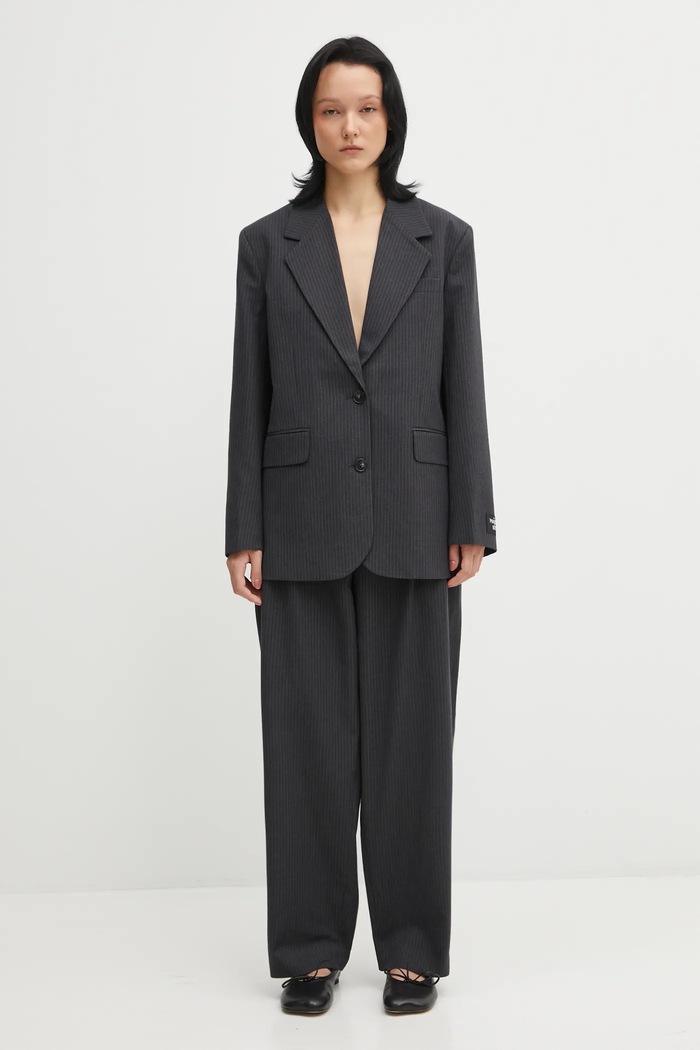 Maison Kitsuné Піджак з додаванням вовни Maison Kitsuné Tailored PW02121WT3022