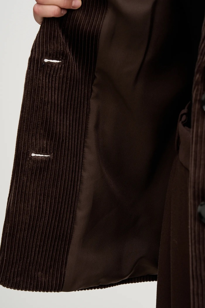 Sisley geacă din velur 29L0LW03J
