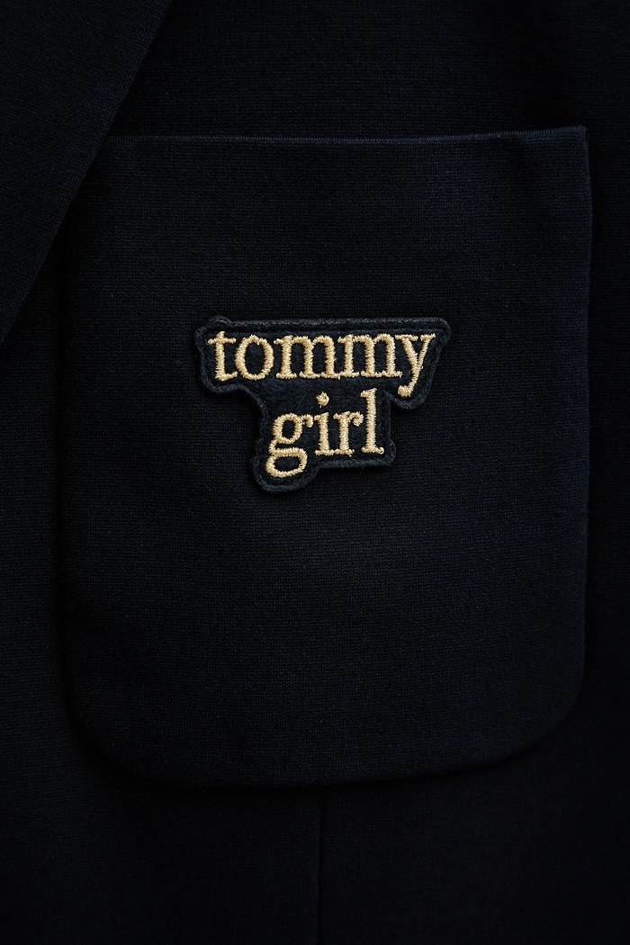 Σακάκι Tommy Jeans DW0DW22495 σκούρο μπλε