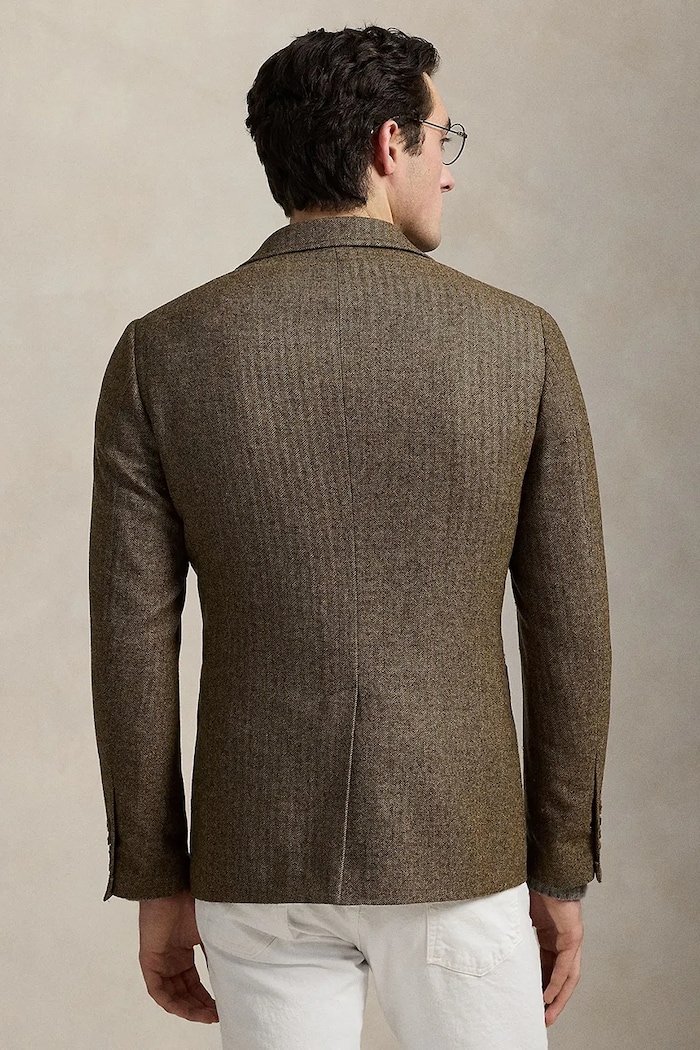 Polo Ralph Lauren marynarka 715966592 brązowy AW25