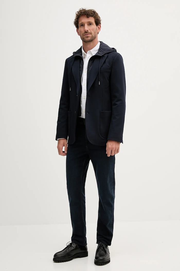 Suknjič Tommy Hilfiger MW0MW39742 mornarsko modra AW25