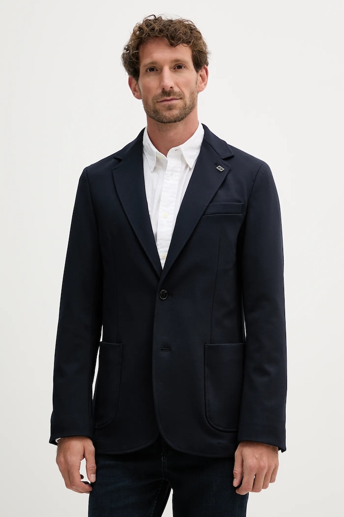 Suknjič Tommy Hilfiger mornarsko modra MW0MW39742