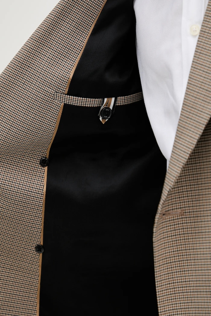 Шерстяной пиджак BOSS H-Houston-DB-253 50545790
