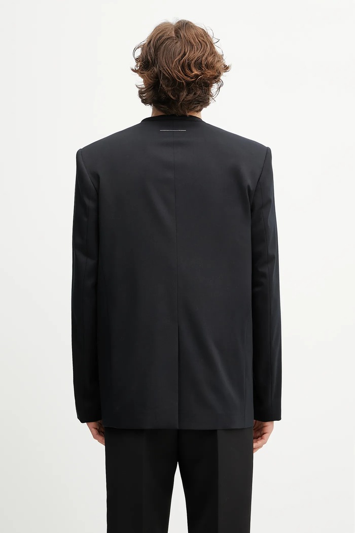 Abbigliamento MM6 Maison Margiela giacca in misto lana x MM6 Wardro SH0BN0007.M35153.900 nero