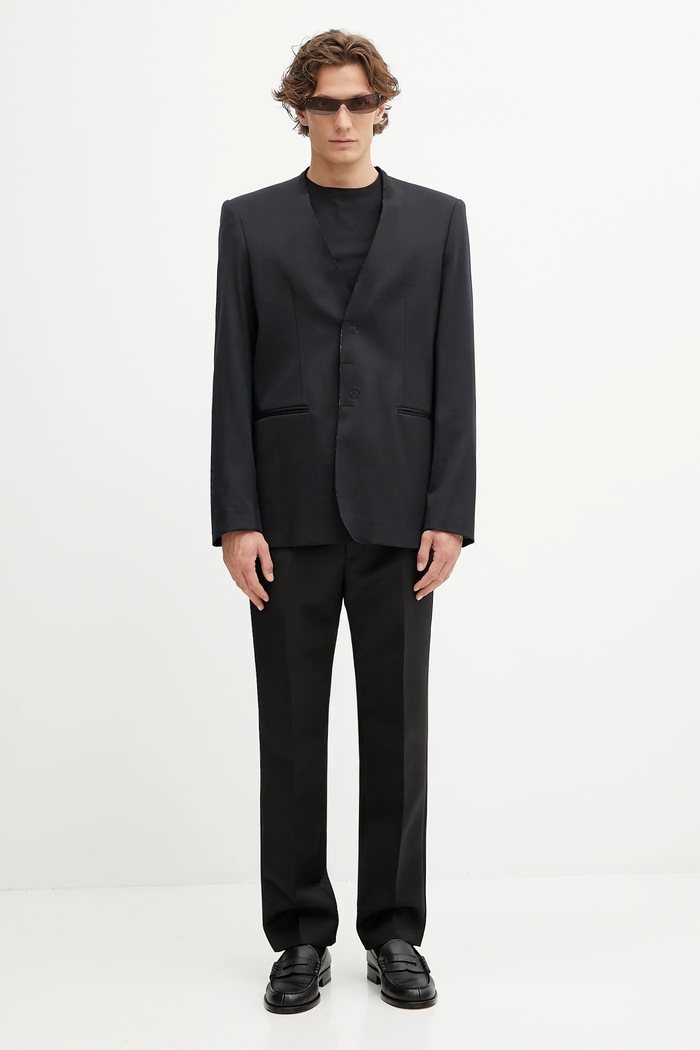 MM6 Maison Margiela giacca in misto lana x MM6 Wardro SH0BN0007.M35153.900