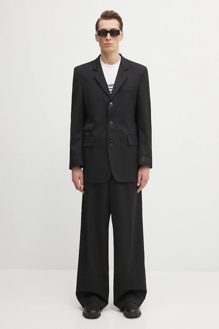 VETEMENTS geacă de lână Fitted Zip Tailored UH76TJ500B