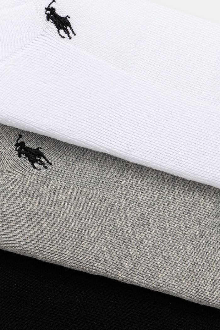 Ponožky Polo Ralph Lauren 6-pack 455950427 šedá AW25