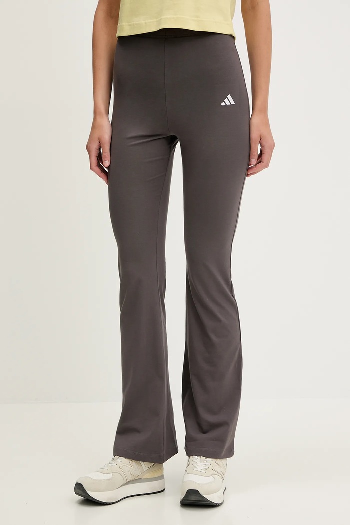 adidas legginsy Essentials z elastanem szary JD3076