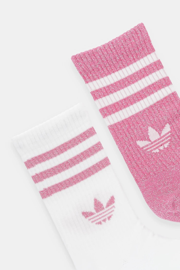 Шкарпетки adidas Originals 3-Stripes 2-pack JX5205 рожевий AW25