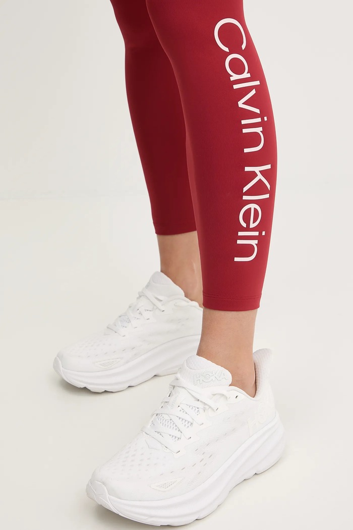 Calvin Klein Performance legginsy treningowe czerwony LVGWS5L613