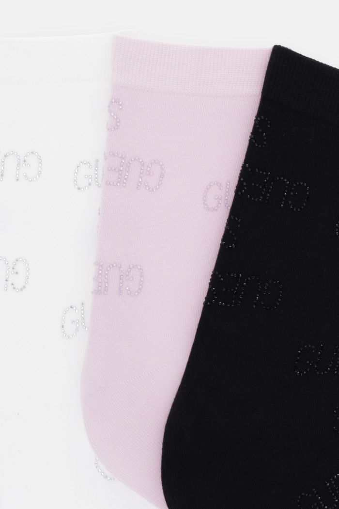 Κάλτσες Guess 3-pack O5BG04.KBZU0 λευκό NC25