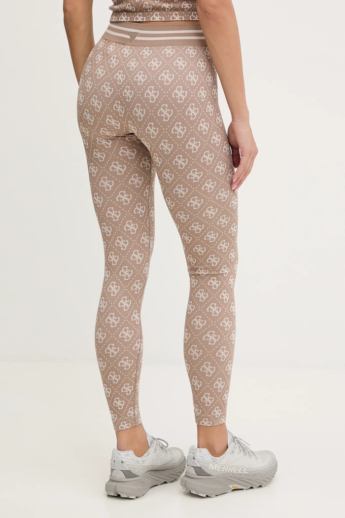 Abbigliamento Guess leggings RHOMBUS V5BB13.K2000 beige