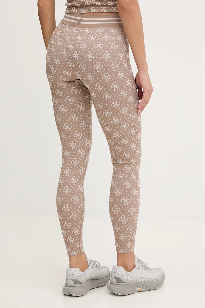 Abbigliamento Guess leggings RHOMBUS V5BB13.K2000 beige