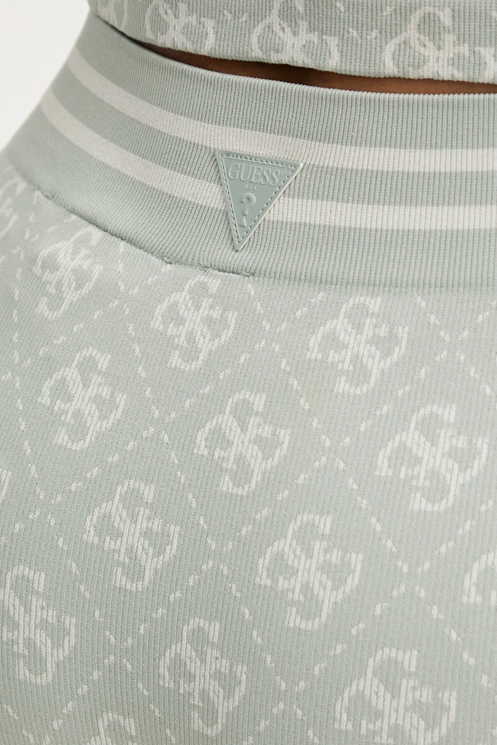 Guess leggings RHOMBUS verde V5BB13.K2000
