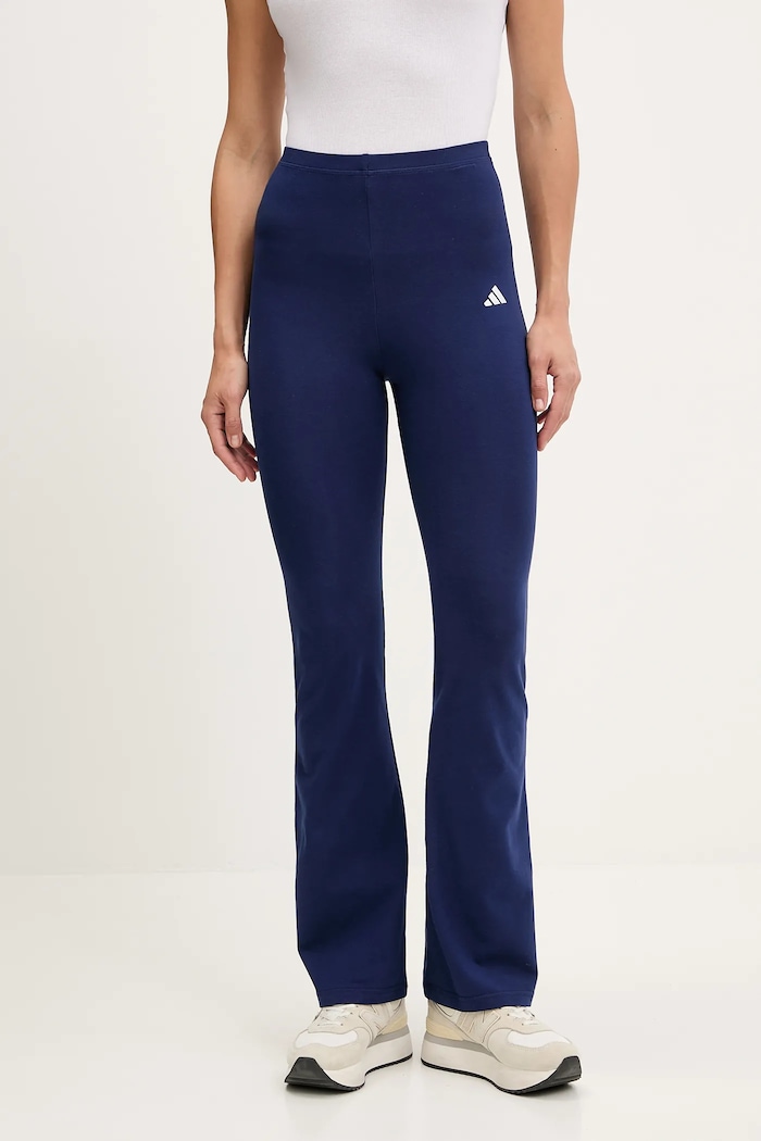 Legíny adidas Essentials pletenina námořnická modř JD3073