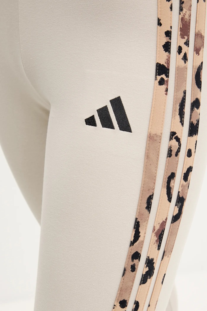 Legíny adidas Animal béžová JM1867