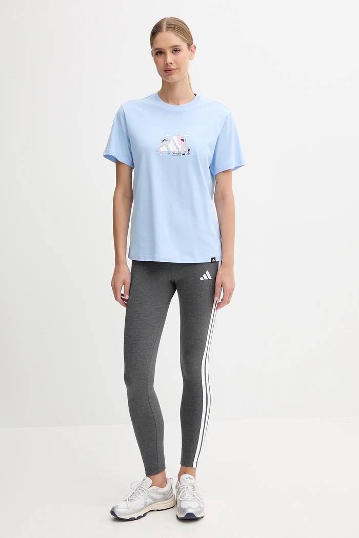 adidas legginsy 3-Stripes JZ3299 szary SS26