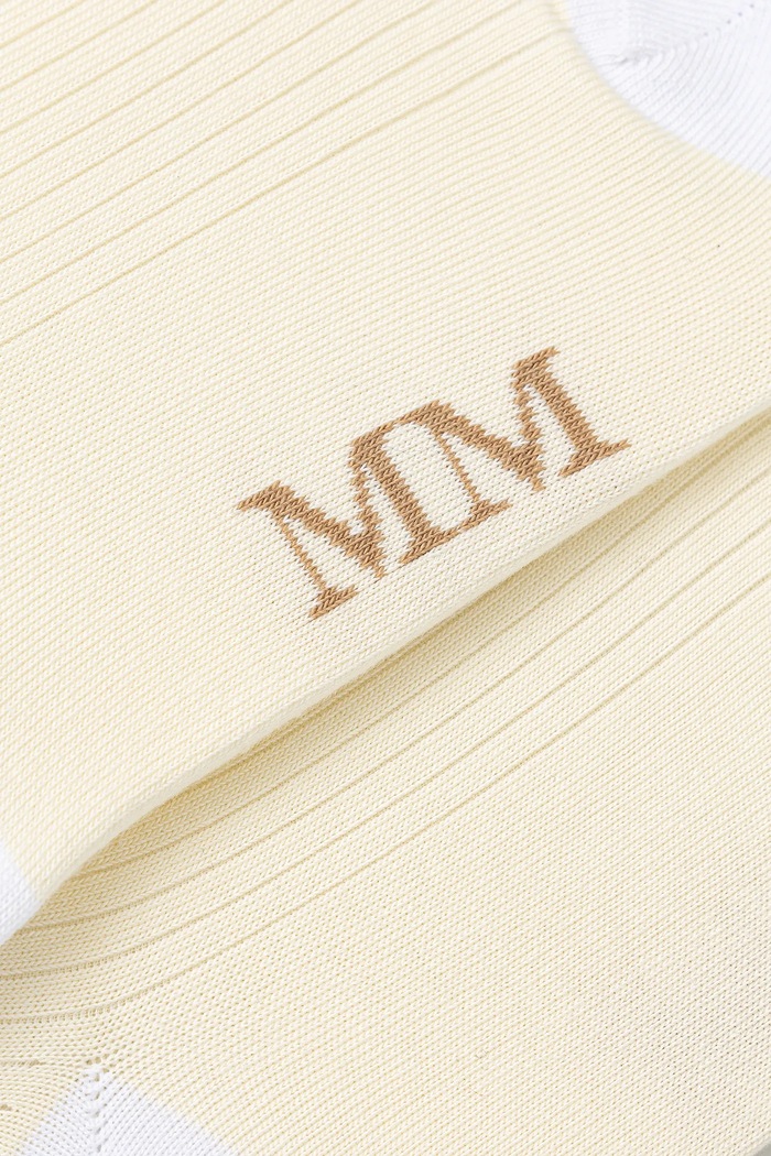 Шкарпетки MM by Max Mara CARDIFF 2526556017600 бежевий AW25