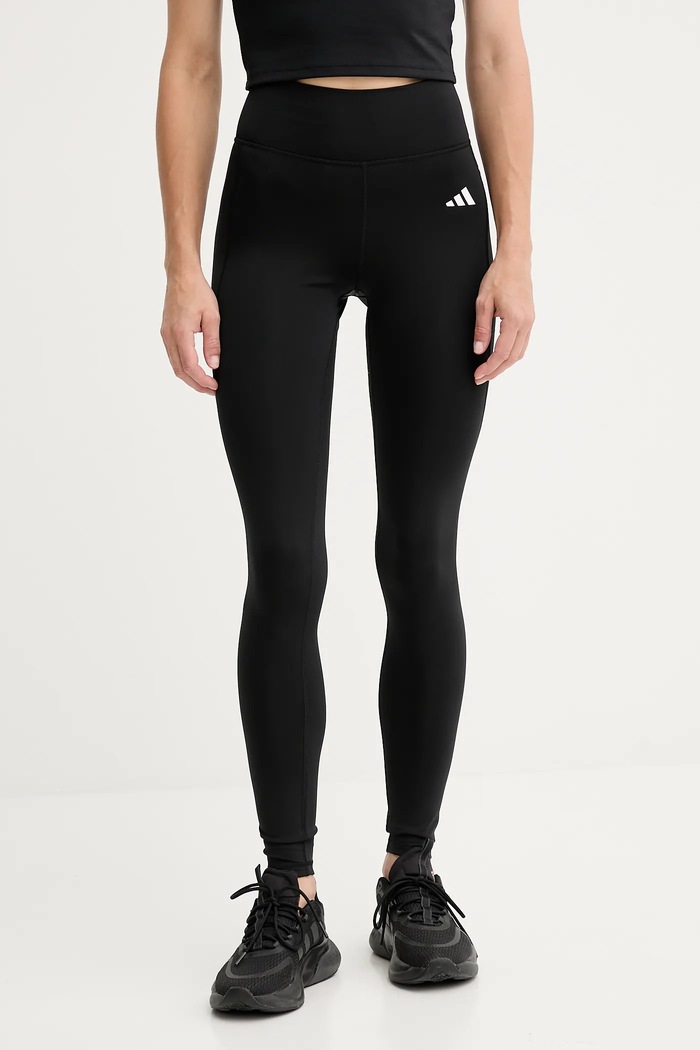 adidas Performance leggins de antrenament Optime Essentials tricotaj negru IT2280