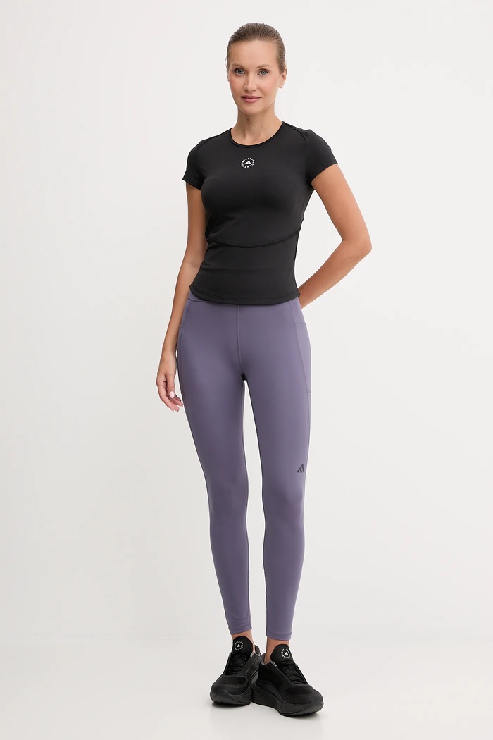 adidas Performance leggins de antrenament Own The Run JV7211 violet AW25