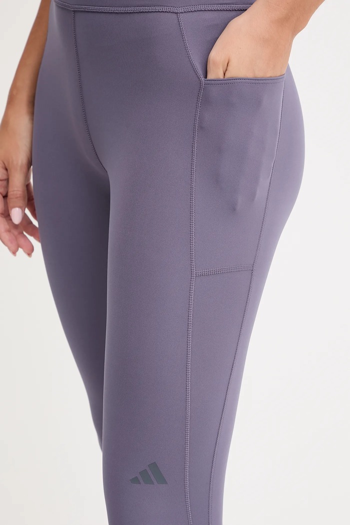 adidas Performance leggins de antrenament Own The Run violet JV7211