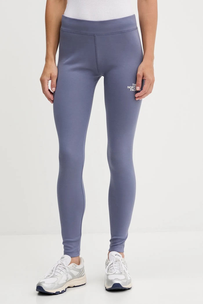 Legíny The North Face Simple Dome pletenina fialová NF0A8C1XBTR1