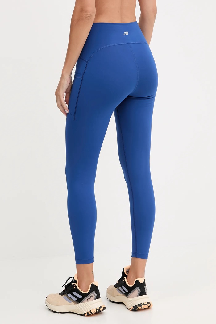 Odzież New Balance legginsy treningowe WP51268GAB niebieski