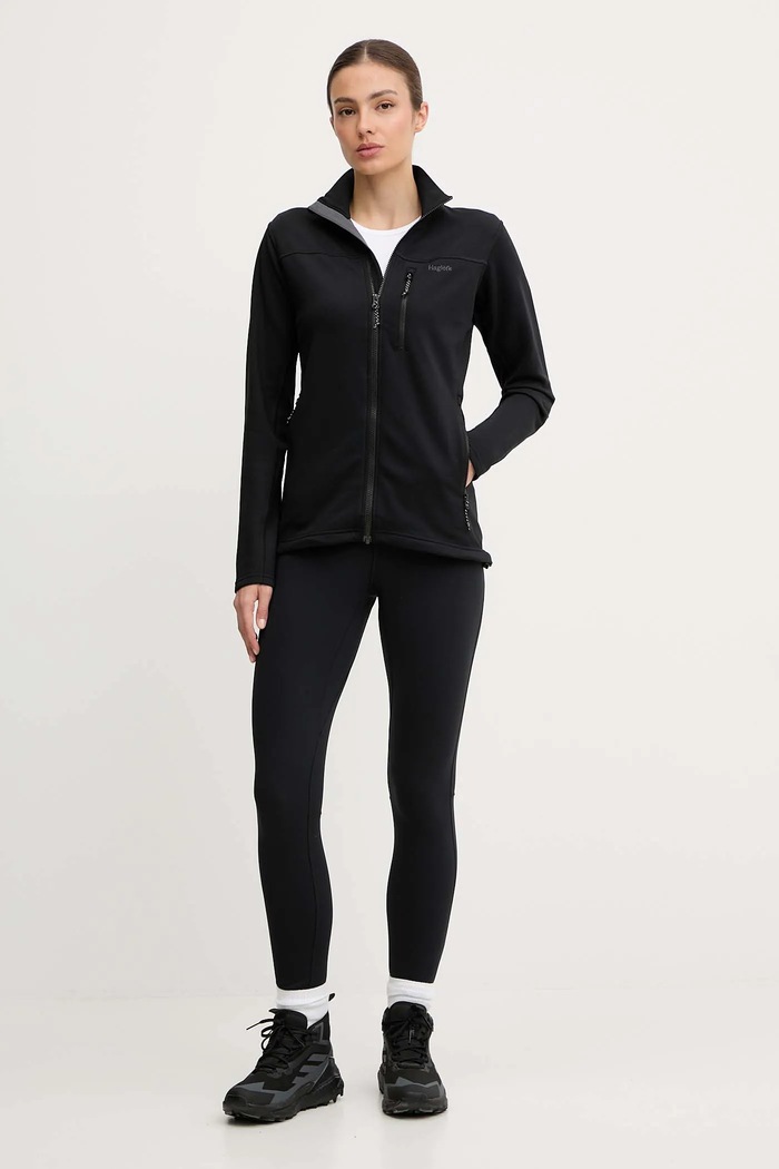 Haglöfs legginsy sportowe Rosson 607785 czarny AW25