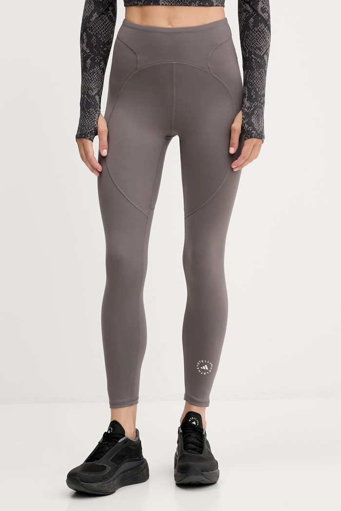 adidas by Stella McCartney edzős legging TruePurpose elasztánnal barna JM1400