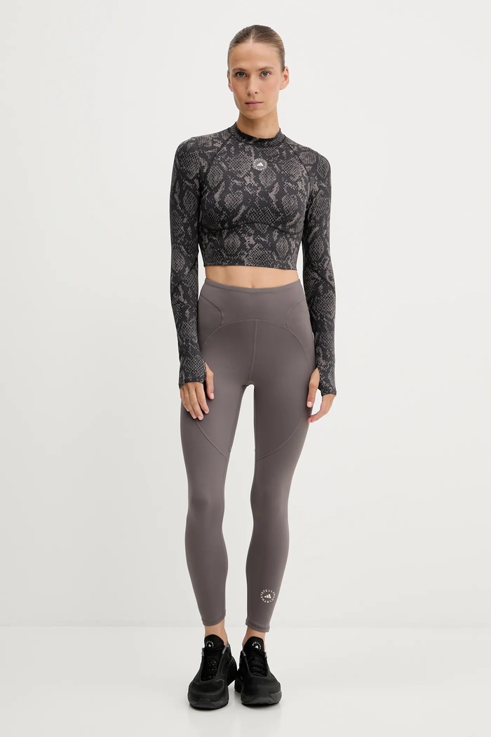 adidas by Stella McCartney edzős legging TruePurpose JM1400 barna AW25