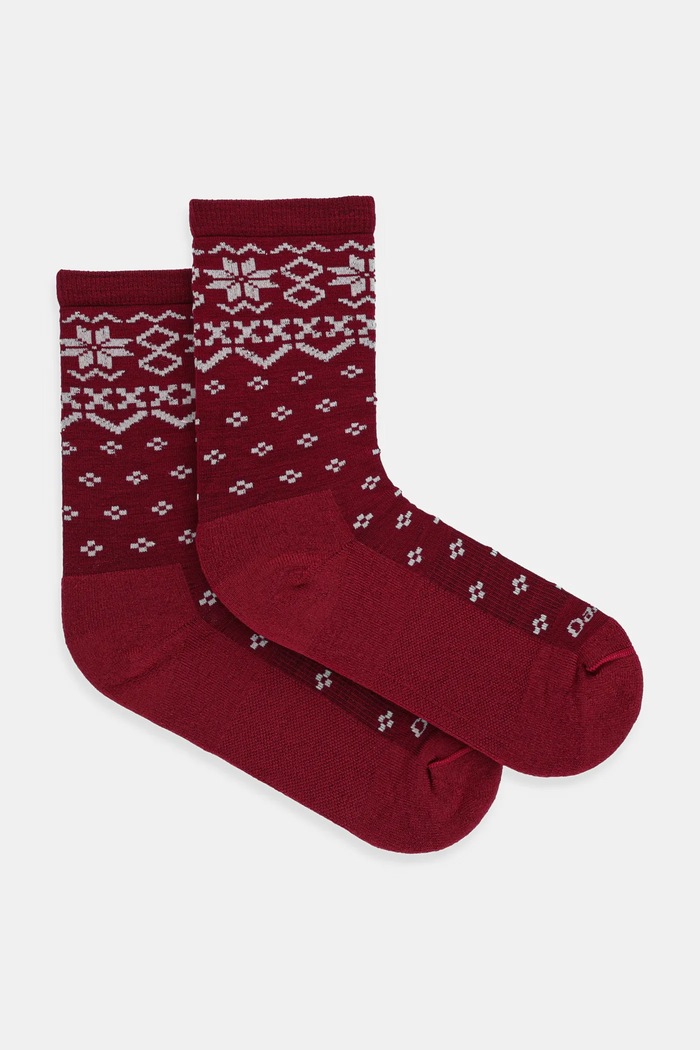 Čarape Darn Tough visoke čarape bordo 6088.D
