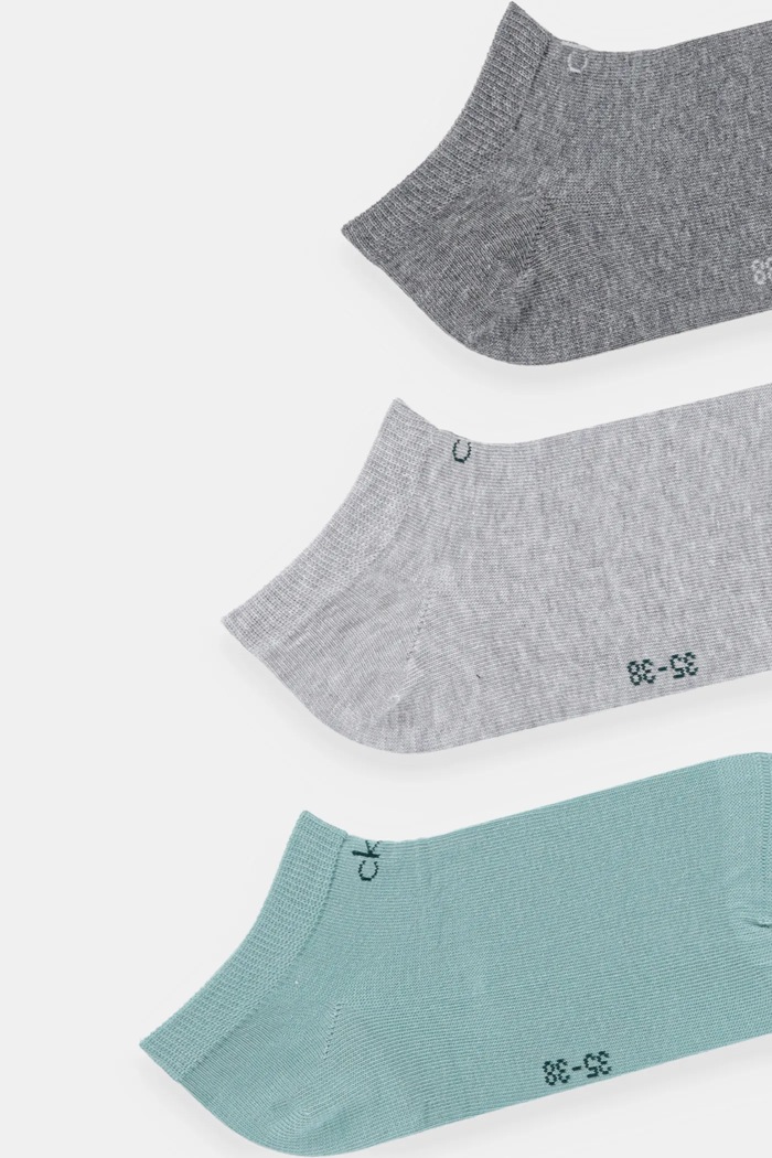 Μικρές κάλτσες Calvin Klein 3-pack 701234369 πράσινο AW25