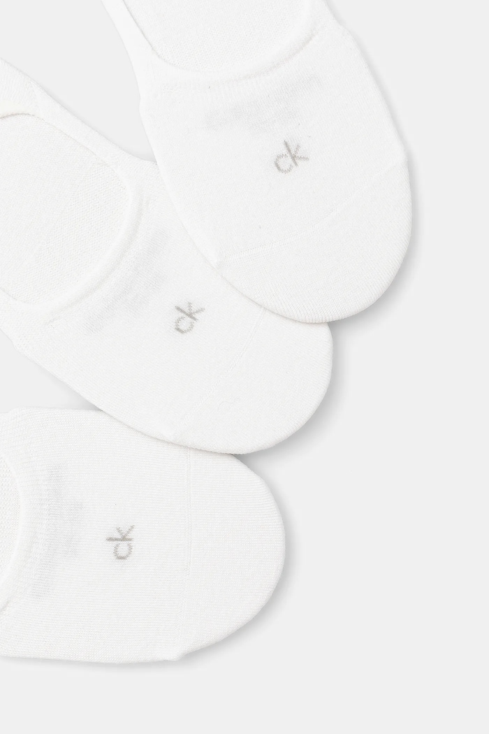 Calvin Klein stopki 3-pack 701234370 biały AW25