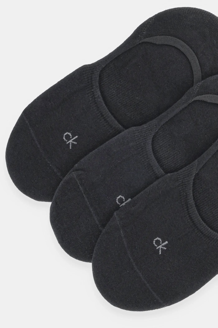 Μικρές κάλτσες Calvin Klein 3-pack 701234370 μαύρο AW25